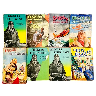 Lot 836 - W.E. Johns - Children's Biggles Books (x 26)