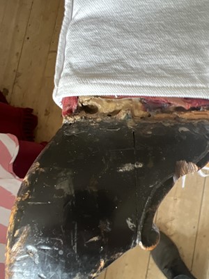 Lot 108 - An 18th-century chair