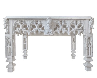 Lot 117 - A remarkable gothic table in the manner of George Bullock
