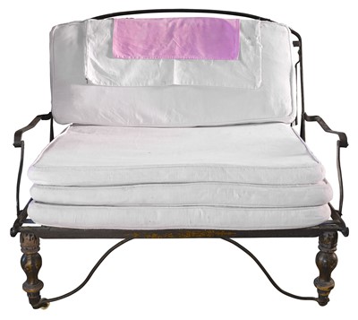 Lot 127 - Campaign seat/bed