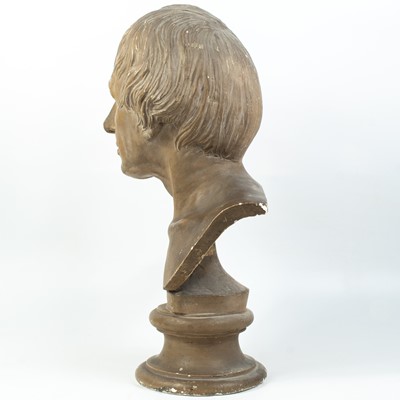 Lot 287 - A Bust of Nelson, Lucius Gahagan 1773-1855