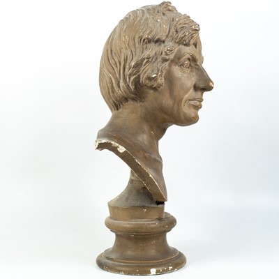 Lot 287 - A Bust of Nelson, Lucius Gahagan 1773-1855