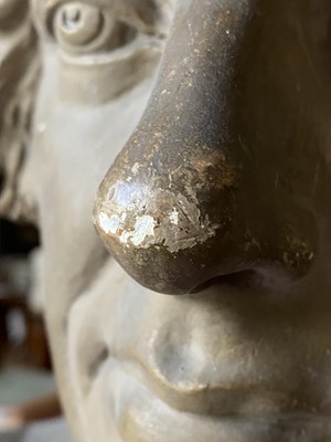 Lot 287 - A Bust of Nelson, Lucius Gahagan 1773-1855