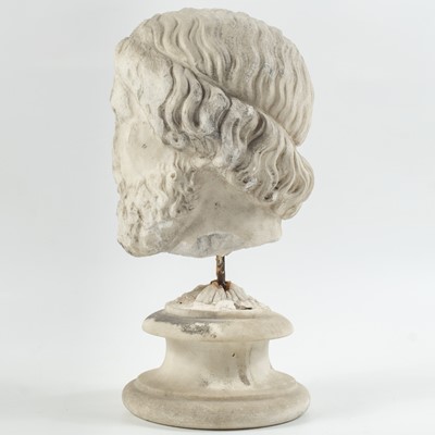 Lot 280 - A marble bust after the antique