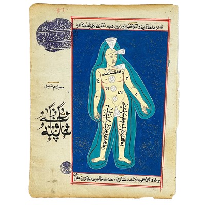 Lot 67 - An Islamic illuminate manuscript.