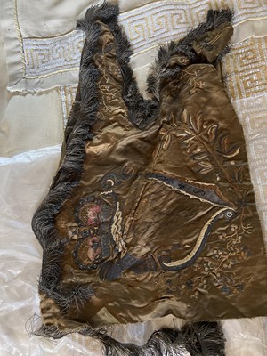 Lot 274 - Standard bearer's banner pole & banner