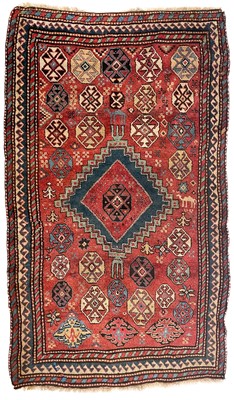 Lot 144 - A Kurdish rug, circa 1920.