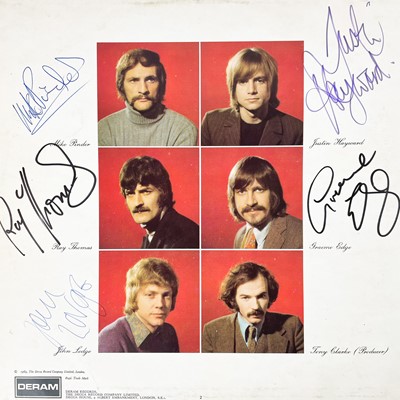 Lot 165 - SIGNED - The Moody Blues album.