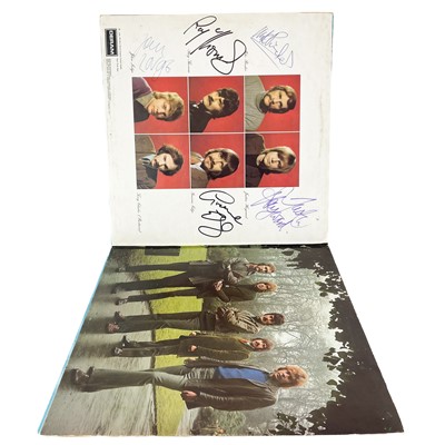 Lot 165 - SIGNED - The Moody Blues album.