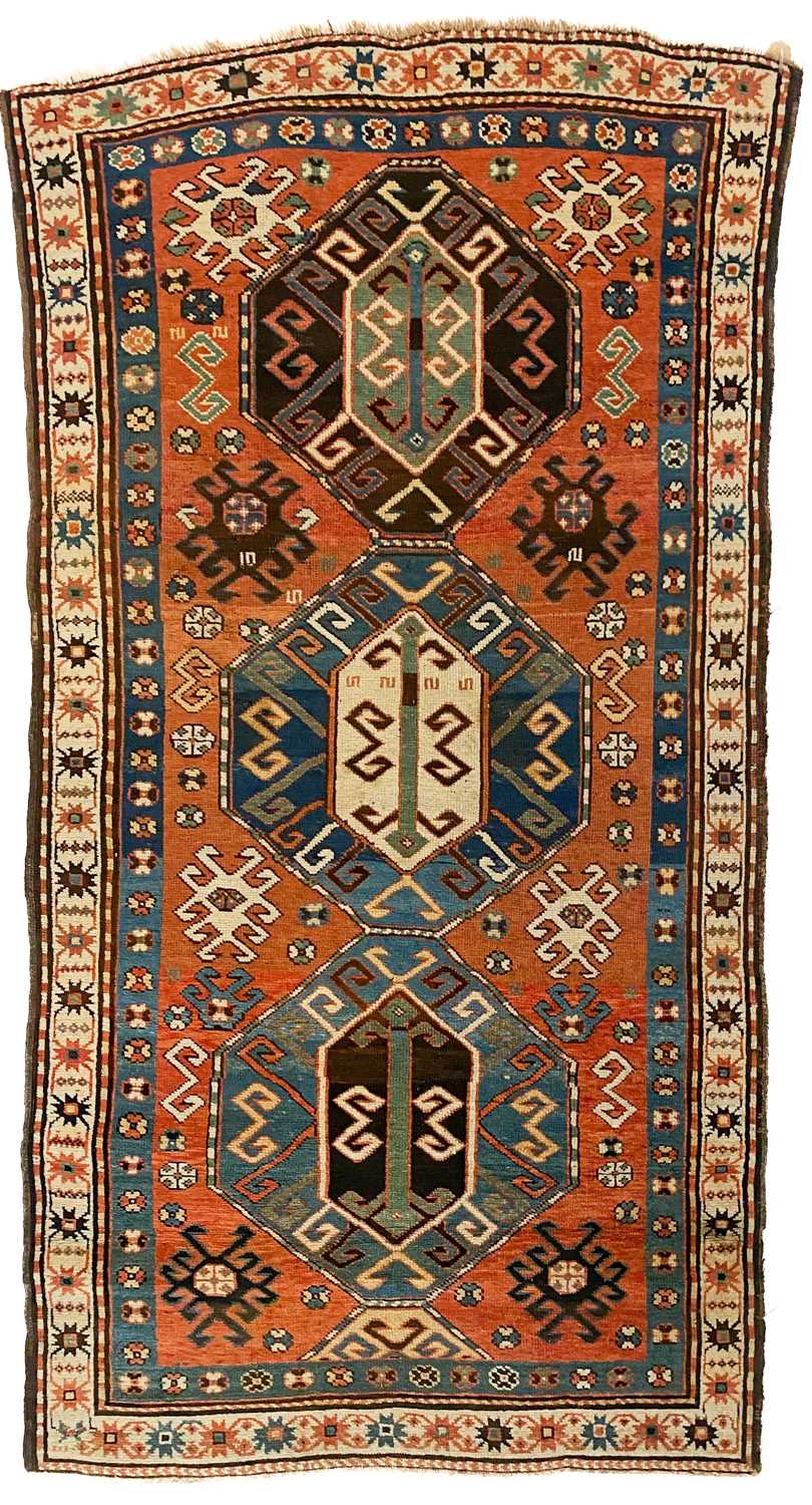 Lot 135 - A Kazak rug, South West Caucasus, late 19th