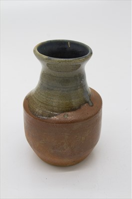 Lot 1440 - A Michel Roux (Trecarne Pottery) vase, incised...