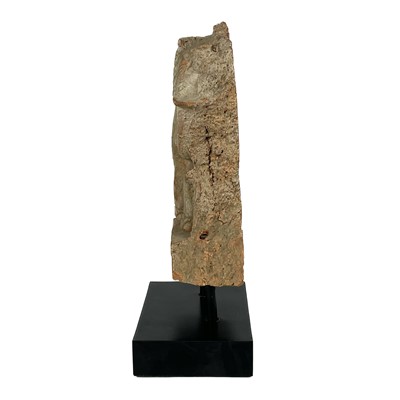 Lot 546 - A Cambodian terracotta relief panel fragment, 20th century.