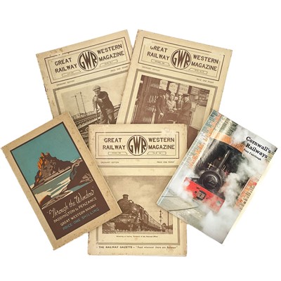 Lot 638 - Railway Reference Books Including Cornish (x50) Plus 2 Models.