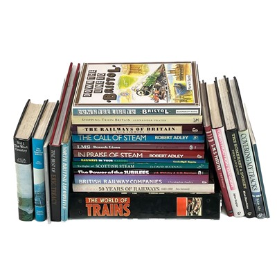 Lot 638 - Railway Reference Books Including Cornish (x50) Plus 2 Models.