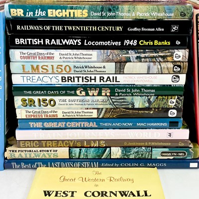 Lot 638 - Railway Reference Books Including Cornish (x50) Plus 2 Models.