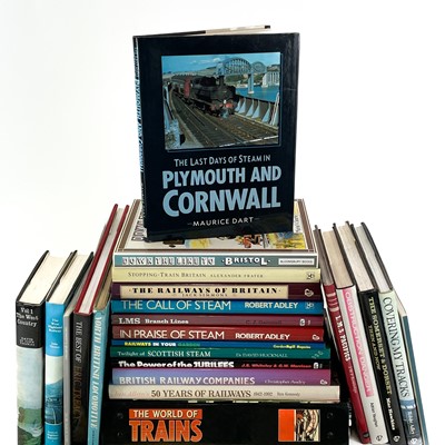 Lot 638 - Railway Reference Books Including Cornish (x50) Plus 2 Models.