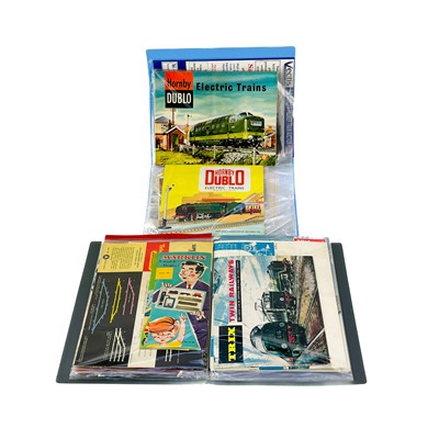 Lot 640 - Railway, Dinky, Meccano Catalogues.