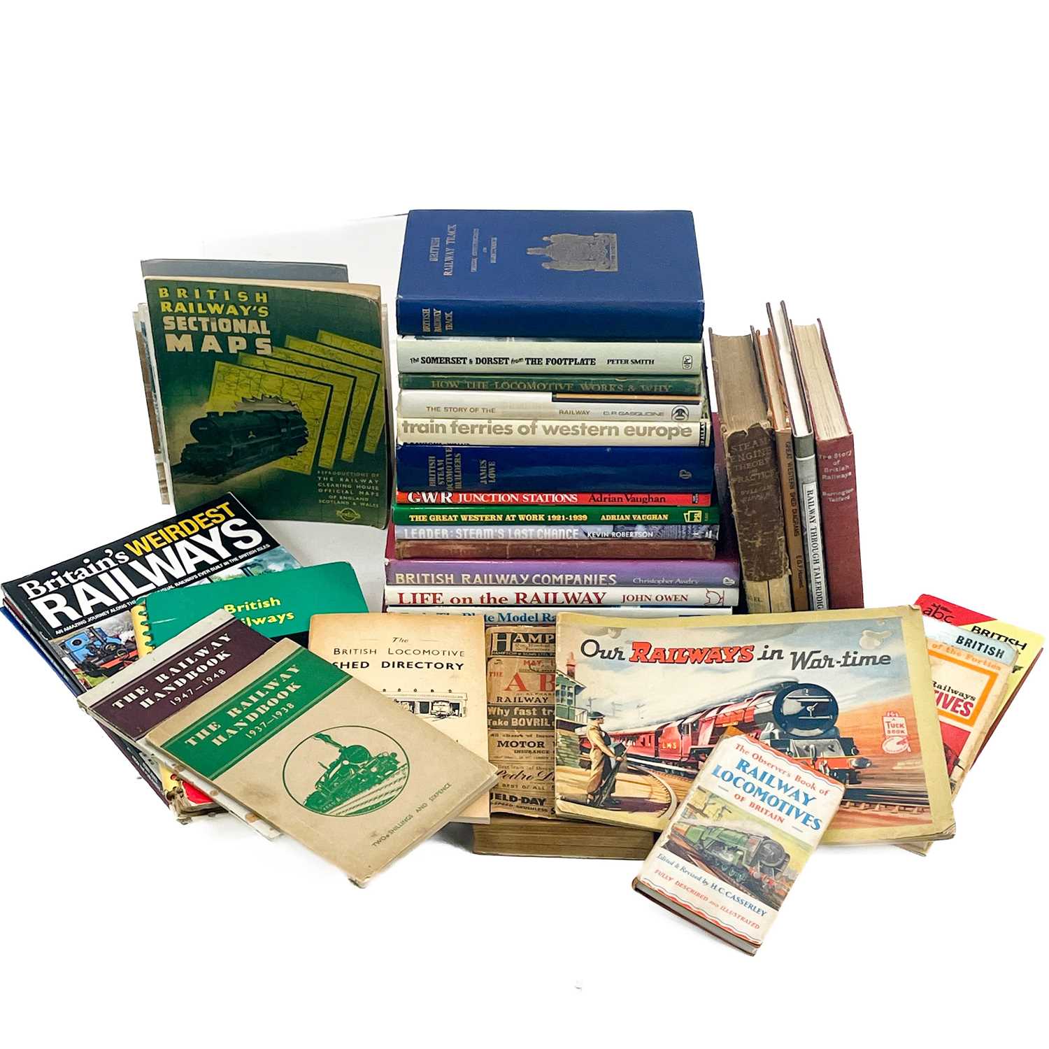 Lot 532 - Railway Books - Various Topics-Many Specialised (approx x40).