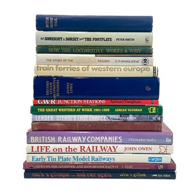 Lot 532 - Railway Books - Various Topics-Many Specialised (approx x40).