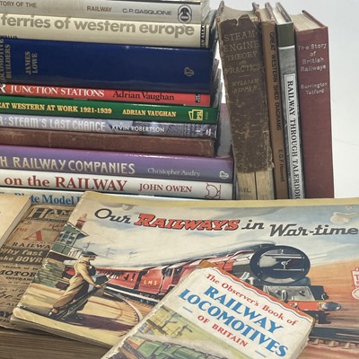 Lot 532 - Railway Books - Various Topics-Many Specialised (approx x40).