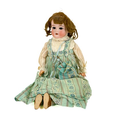 Lot 846 - Porcelain Headed Doll.