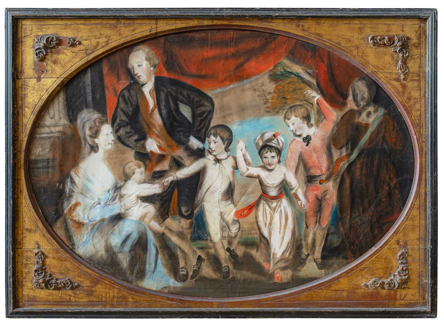 Lot 211 - Attributed to Daniel GARDNER (1750-1805)