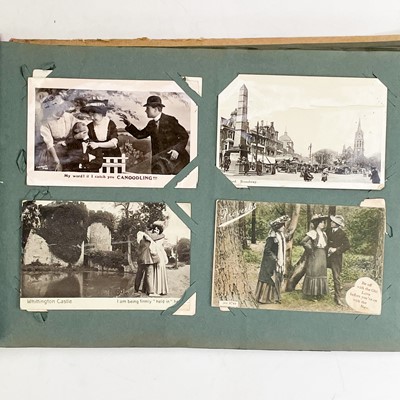 Lot 941 - 500 Plus Postcards - Mainly Early in 2 Postcard Albums.