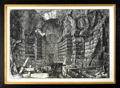 Lot 213 - Giovanni Battista Piranesi (1720-1778)