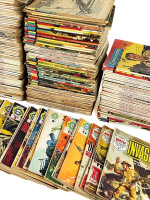 Lot 701 - 200+ Picture Library comics - Battle, Commando etc