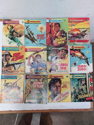 Lot 701 - 200+ Picture Library comics - Battle, Commando etc