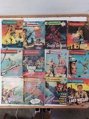 Lot 701 - 200+ Picture Library comics - Battle, Commando etc