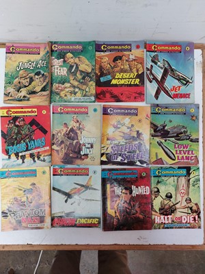 Lot 701 - 200+ Picture Library comics - Battle, Commando etc