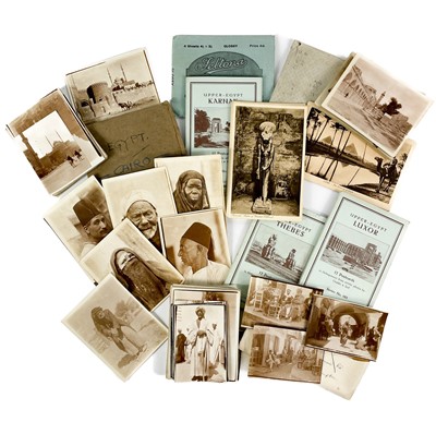 Lot 82 - Egypt interest. A collection of early 20th century photographs and postcards.