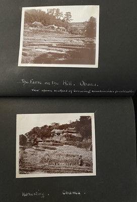 Lot 66 - Japan interest. Photograph album 'Rambles in Kyushu, Japan, Sept 1913'.