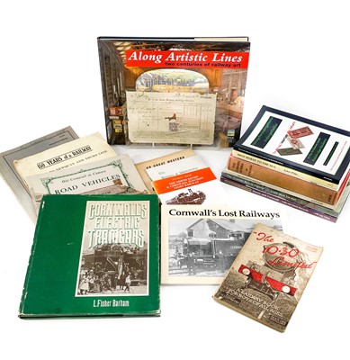 Lot 643 - Railways Cornwall & Devon Interest Plus Motoring/Live Steam Engines (Approximately 35 Books in Total).