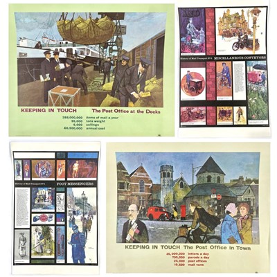 Lot 572 - Official G.P.O. 1960's Postal Service Posters (x12).