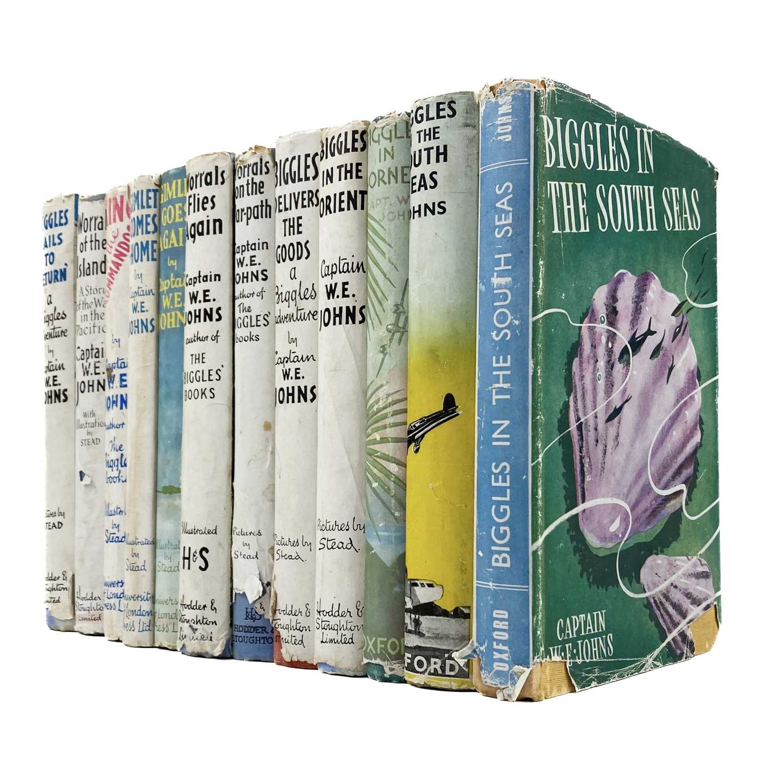 Lot 858 - Captain W.E. Johns Biggles Hardback Volumes