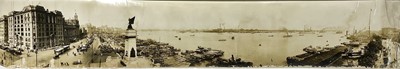 Lot 105 - Panoramic photographs of 'The Bund', Shanghai, [c.1900]