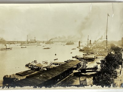 Lot 105 - Panoramic photographs of 'The Bund', Shanghai, [c.1900]