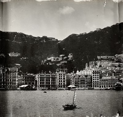 Lot 105 - Panoramic photographs of 'The Bund', Shanghai, [c.1900]