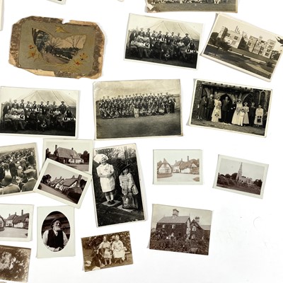 Lot 107 - W. A.B Leach, postcards, photos and ephemera of his life.