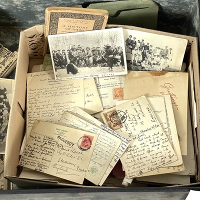 Lot 107 - W. A.B Leach, postcards, photos and ephemera of his life.
