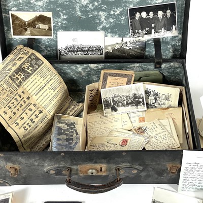 Lot 107 - W. A.B Leach, postcards, photos and ephemera of his life.