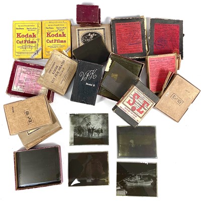Lot 100 - Seventeen boxes of glass negatives taken by W.A.B Leach on his travels around Asia.