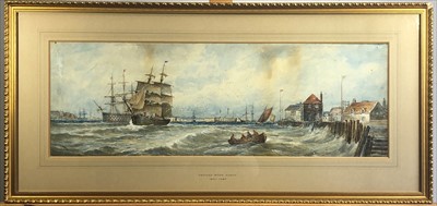 Lot 128 - Thomas Bush HARDY (1842-1897) Setting Sail...