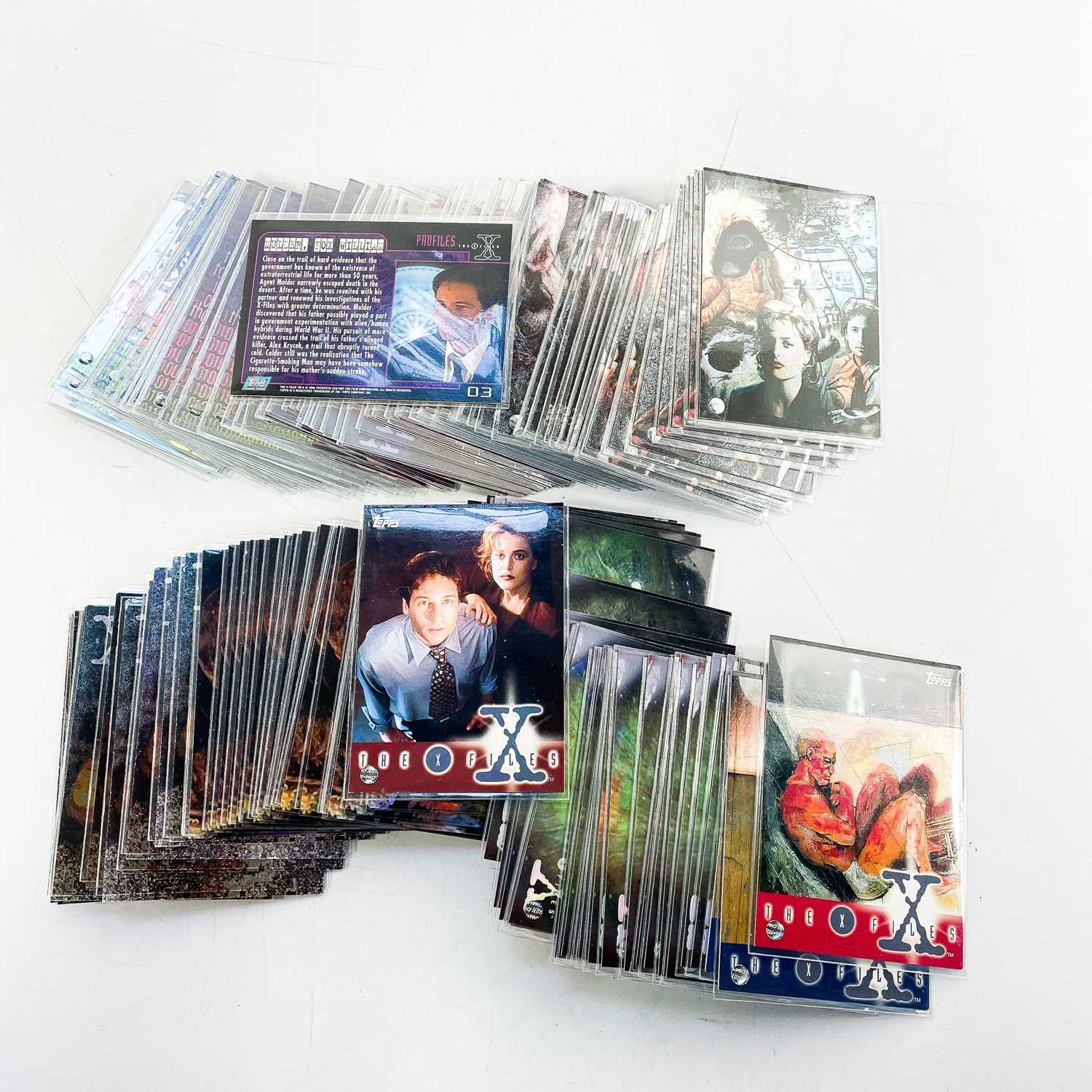 Lot 937 Trading Cards Topps X Files Duplicated