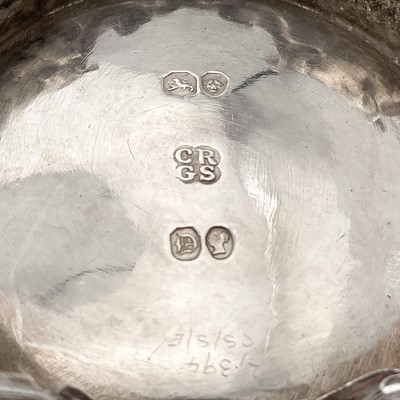 Lot 199 - A Victorian silver milk jug by Charles Reily & George Storer.