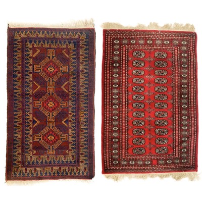 Lot 170 - A Belouch rug and a Pakistan rug