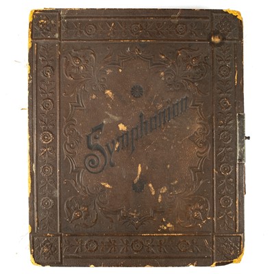 Lot 130 - A 19th century German Symphonium.