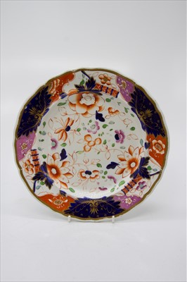 Lot 1435 - A set of five Davenport stone china dinner...